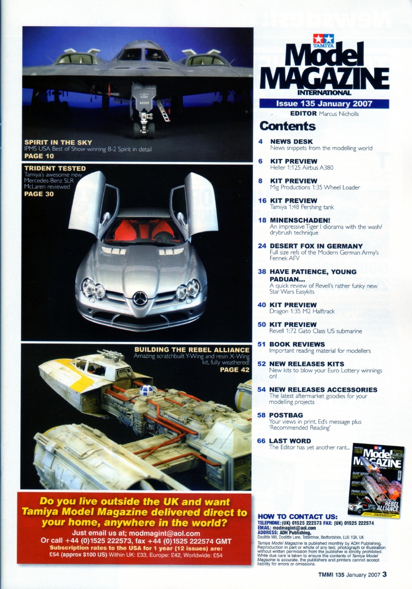 Tamiya Model Magazine 135 (2007-01)